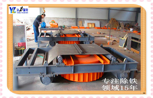 電磁自卸式除鐵器，福建電磁自卸式除鐵器設備_規格型號_福建電磁自卸式除鐵器設備公司的工作原理生產(chǎn)廠(chǎng)家型號及內部結構